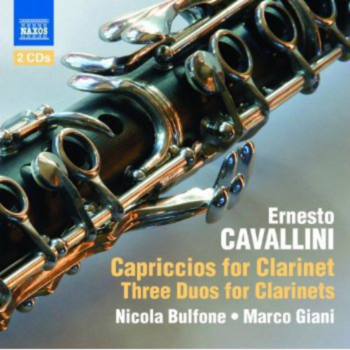 

CD диск Cavallini / Bulfone / Giani: Capriccios for Clarinet & Three Duos for Clarinets