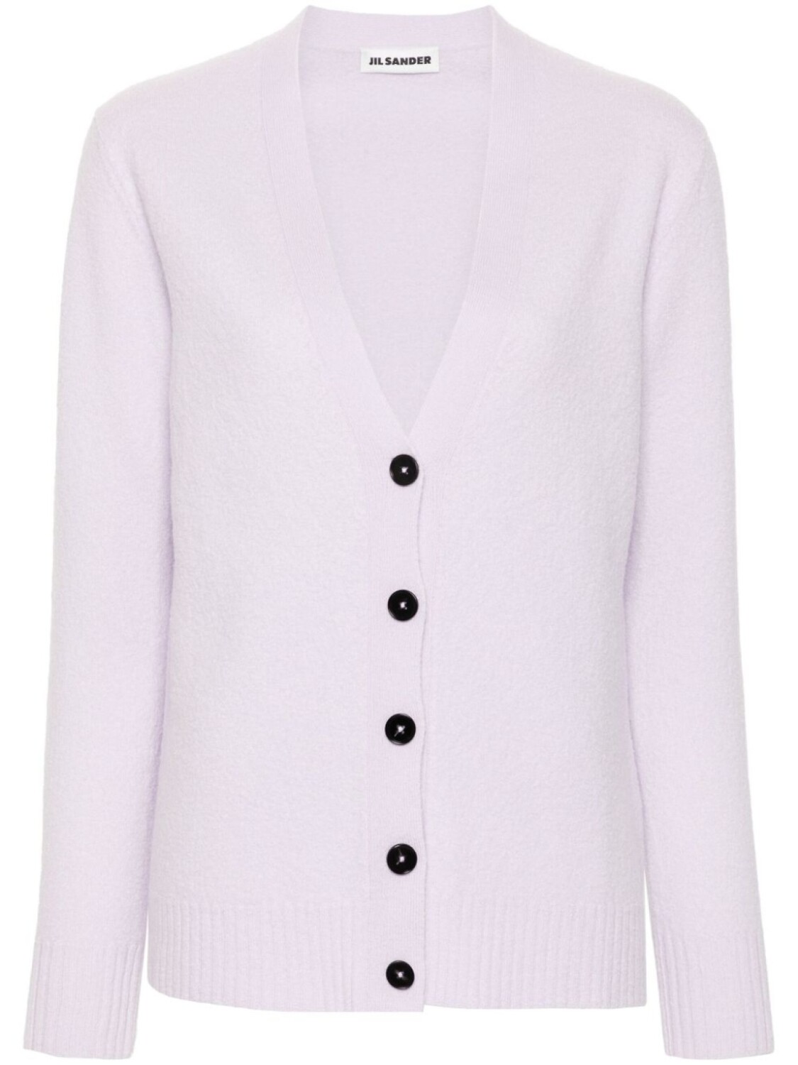

Jil Sander шерстяной кардиган с V-образным вырезом, фиолетовый