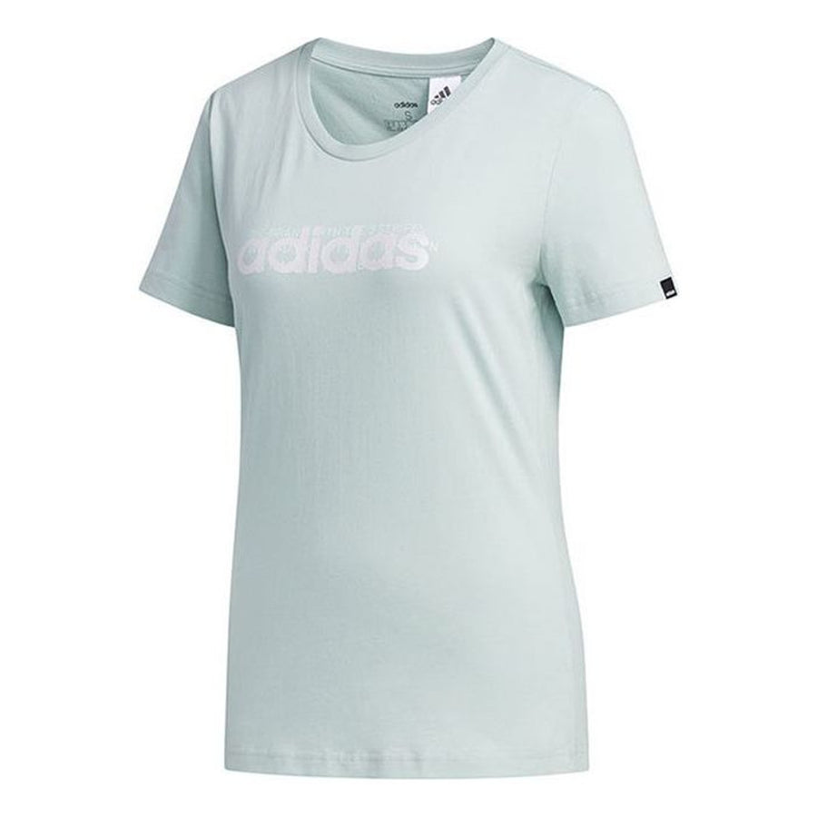 

Футболка (WMNS) adidas Adi International T-Shirt 'Teal'