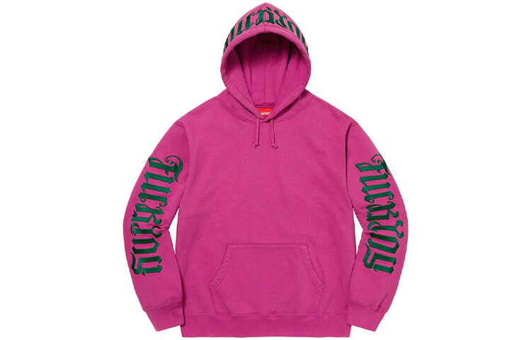 

SS22 Толстовка унисекс Supreme, фуксия
