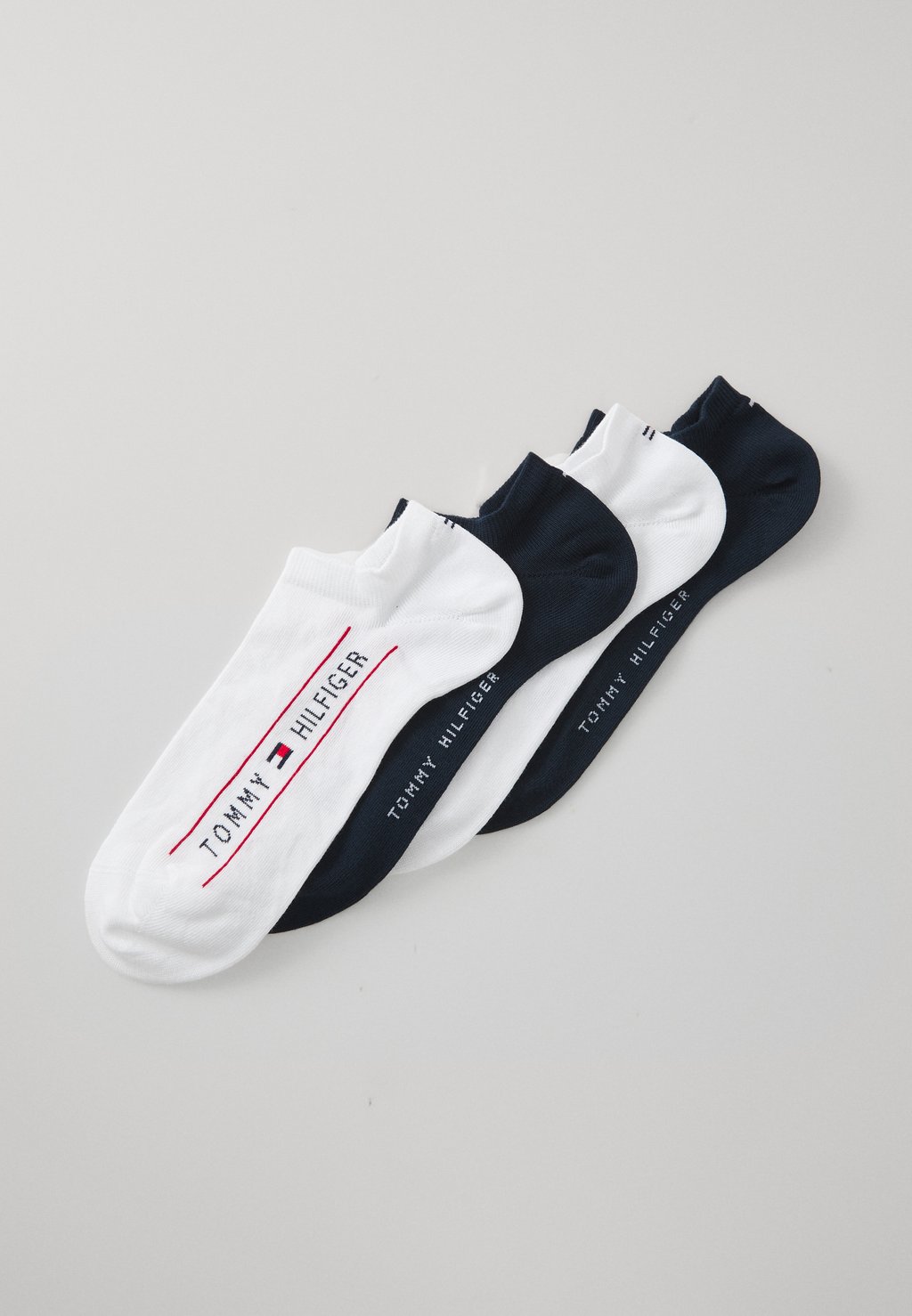 

Носки MEN SNEAKER LOGO 4 PACK Tommy Hilfiger, белый