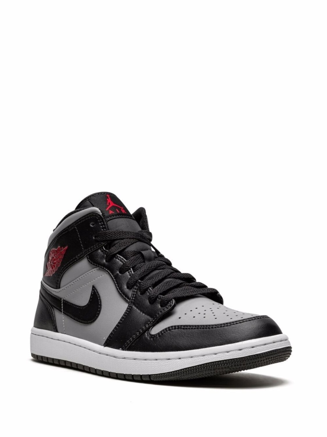 Кроссовки Air 1 Mid Shadow Red Jordan, черный — фото 2
