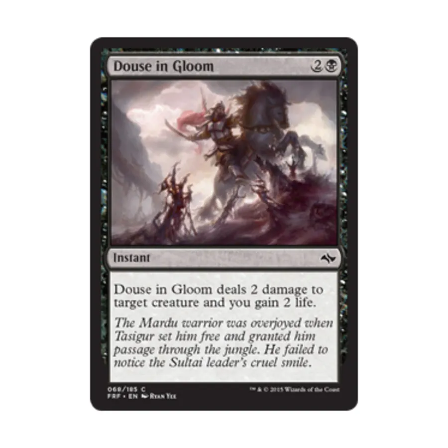 

CCG Окунуть во мрак (С) (Фольга), MTG - Fate Reforged