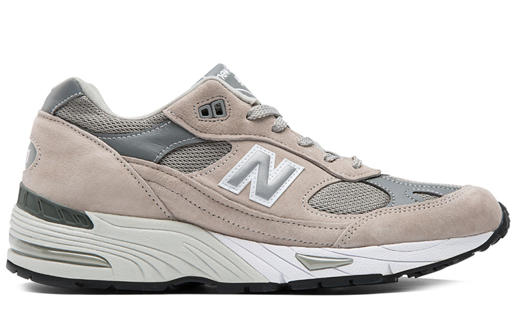 New Balance 991 Сделано в Англии "Серый Белый" — фото 3