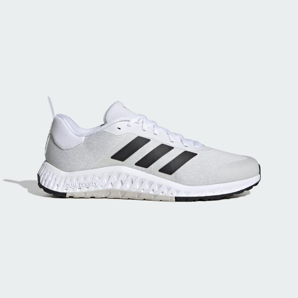 Тренировочные кроссовки Adidas Everyset для взрослых (унисекс), белый/черный/серый — фото 3