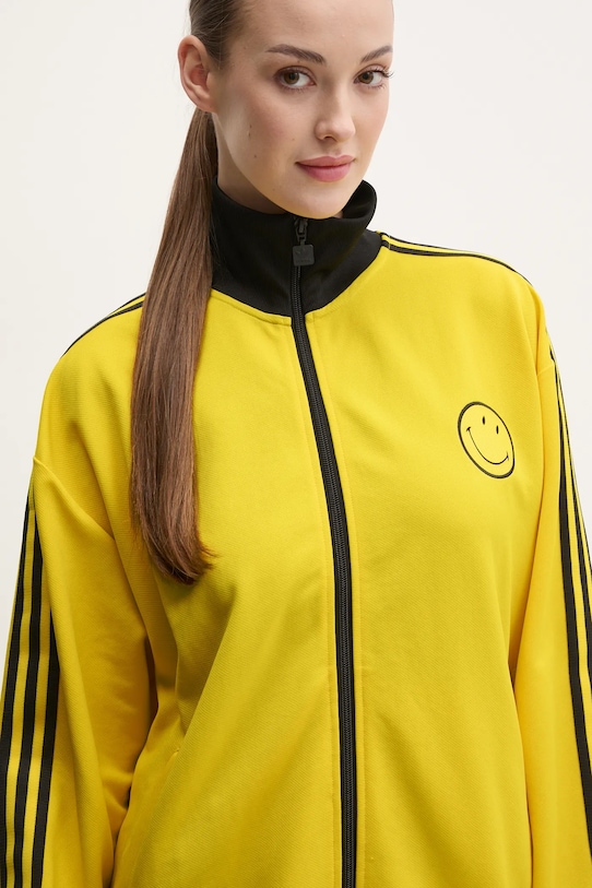 Толстовка X Smiley Adidas Originals, желтый — фото 4