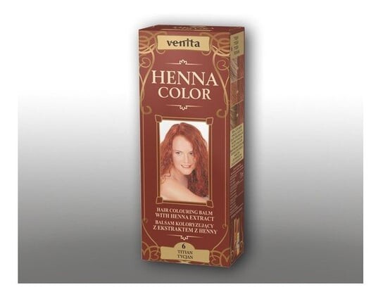 

Бальзам-краска, 6 Тициан, 75 мл Venita, Henna Color