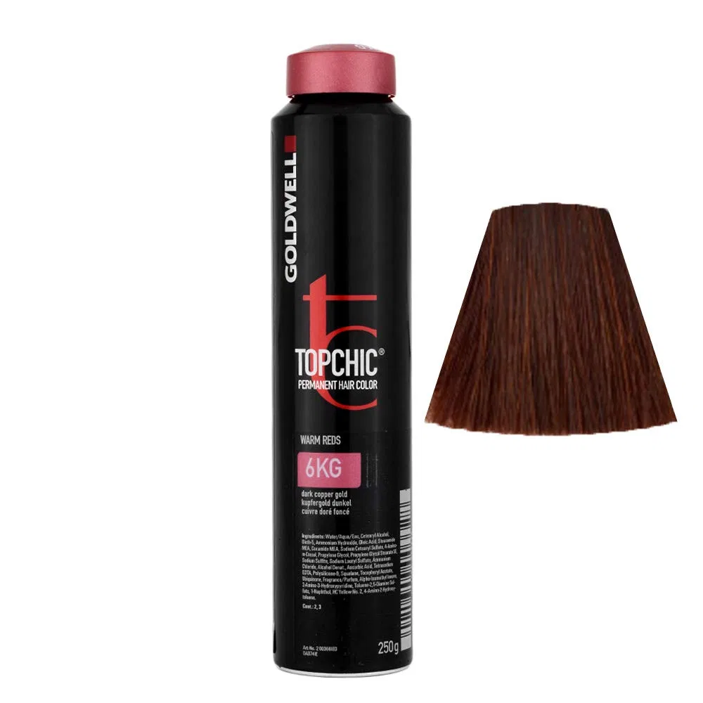 Краска для волос «Topchic» от Goldwell, оттенок темная медь Goldwell