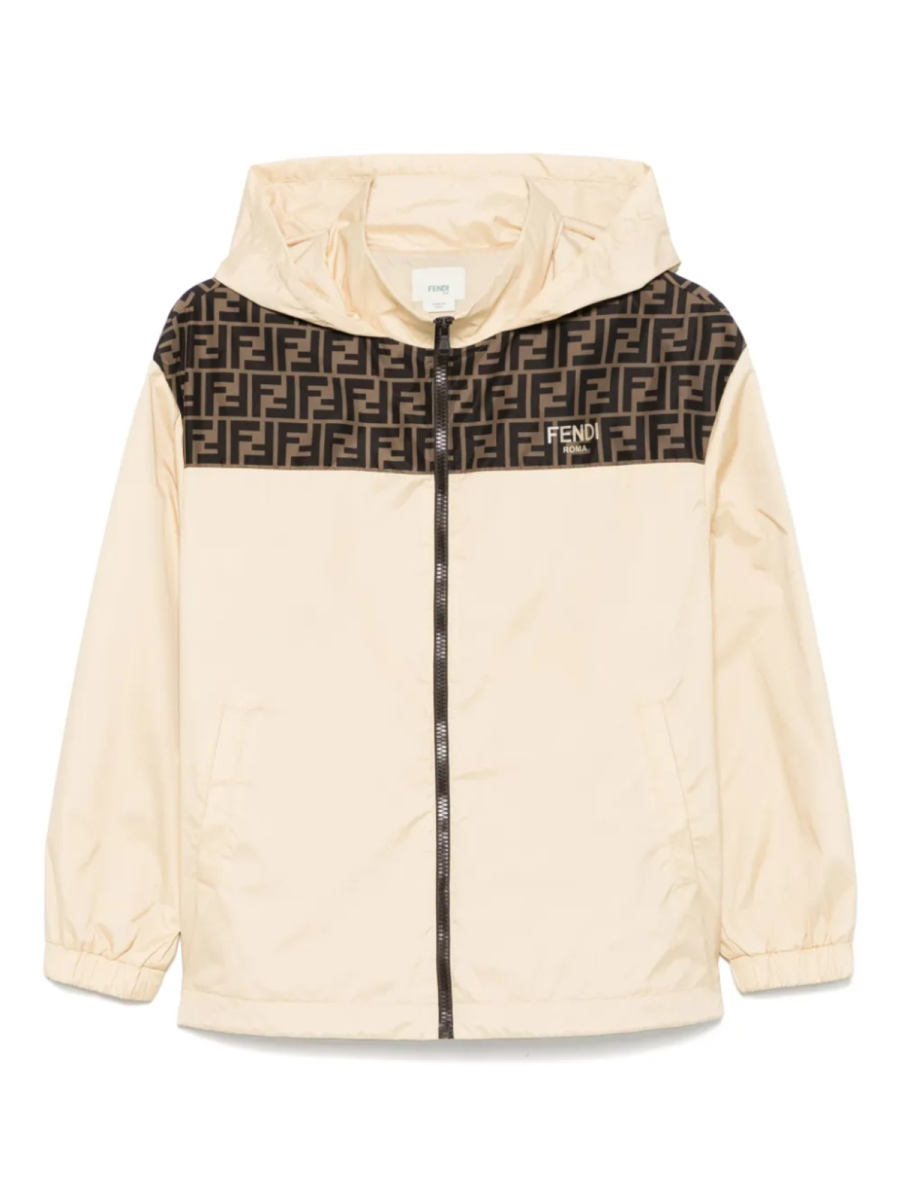 

Куртка с логотипом FF Fendi Kids, нейтральный