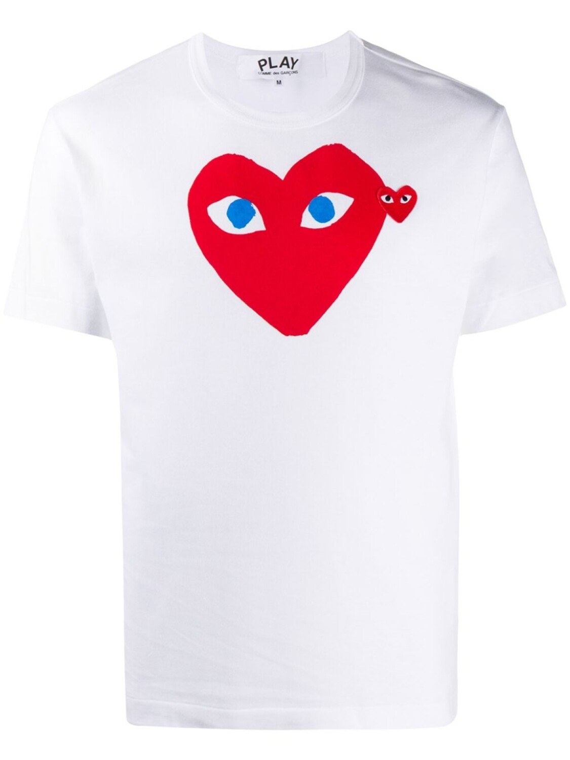 

Comme Des Garçons Play футболка с принтом, белый