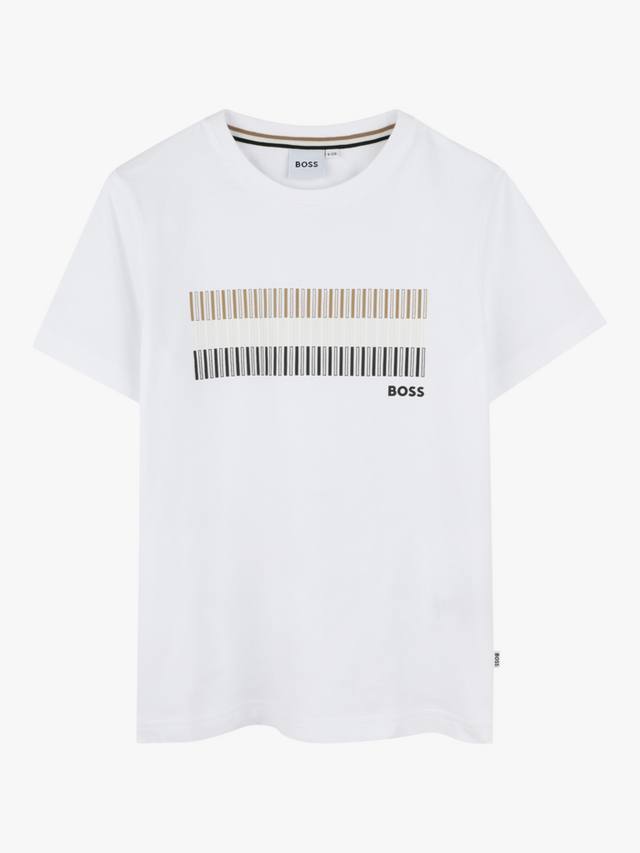 

BOSS Kids' Logo Slim Fit T-shirt HUGO BOSS, White