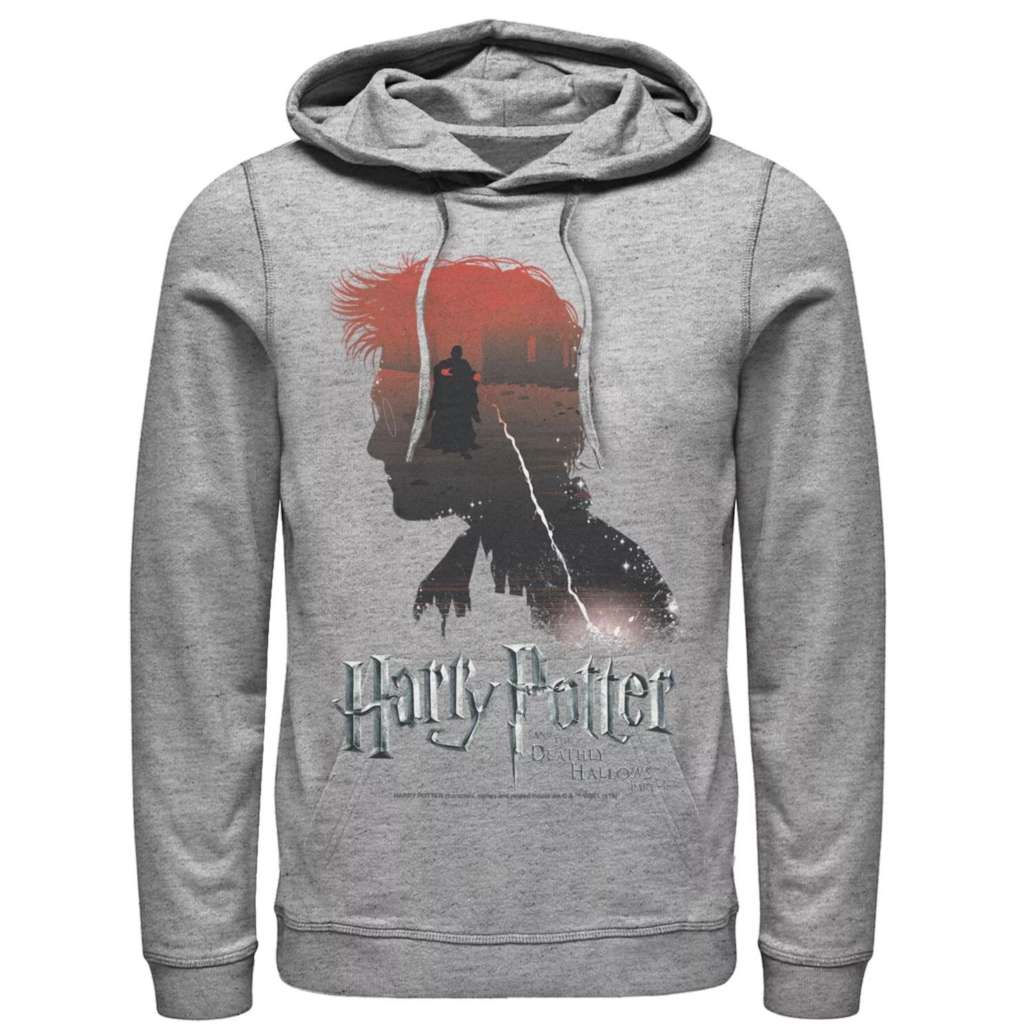 

Мужской пуловер с капюшоном и Дарами Смерти Harry Potter