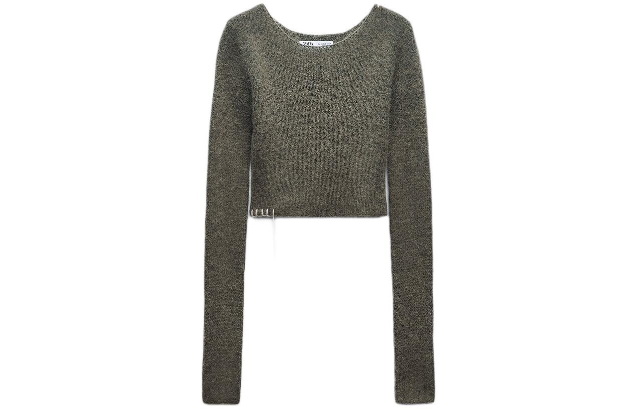 

Трикотаж женский хаки Zara