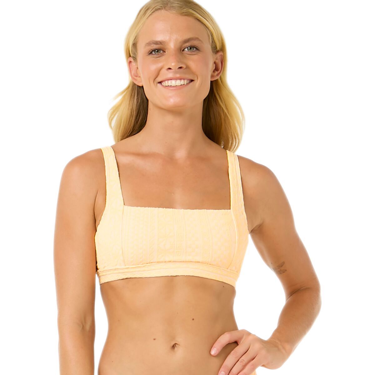 

Бюстгальтер бикини La joya с чашками D Rip Curl, цвет mango