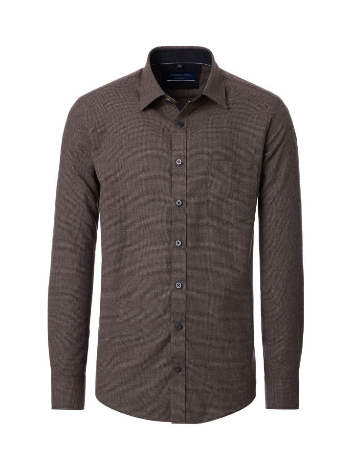 

CASAMODA Повседневная рубашка коричневого цвета