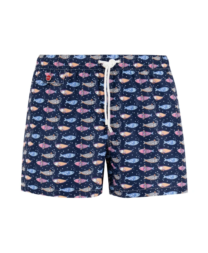 

Плавки/Боксеры с абстрактным узором Kiton, мультиколор