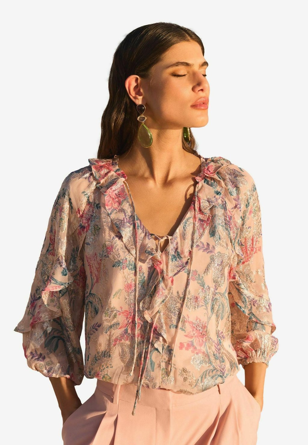 

Блуза REGULAR FIT Love & Roses, розовый
