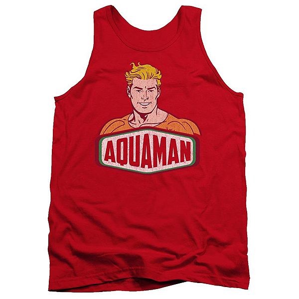 

Футболка-майка взрослая Aquaman знак Dc comics Licensed Character