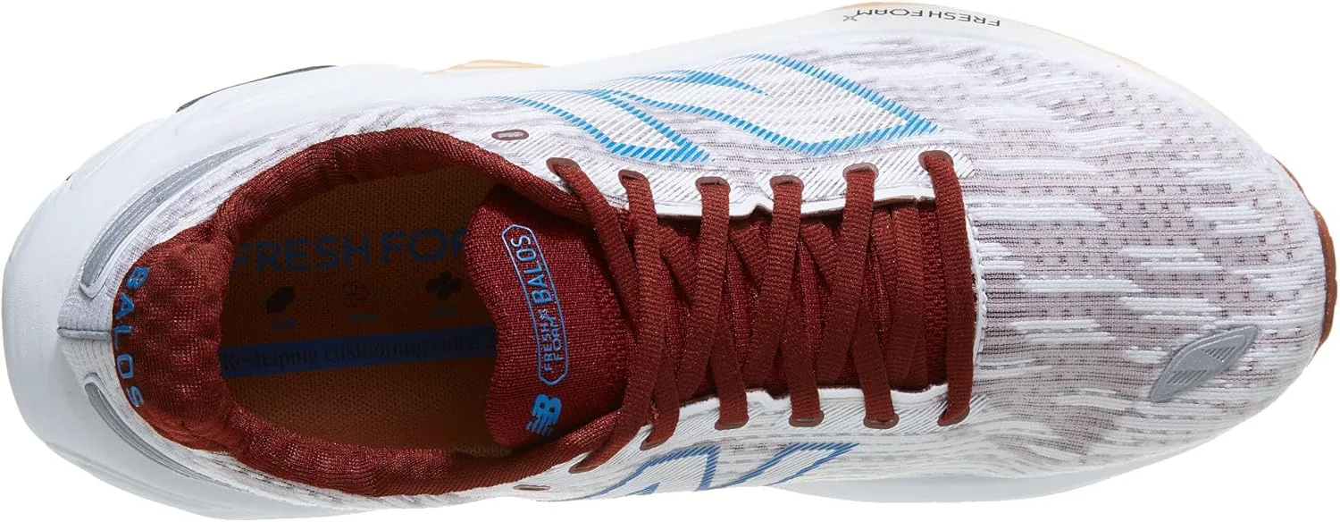 New Balance Мужская обувь Fresh Foam X Balos, белый/коричневый — фото 4