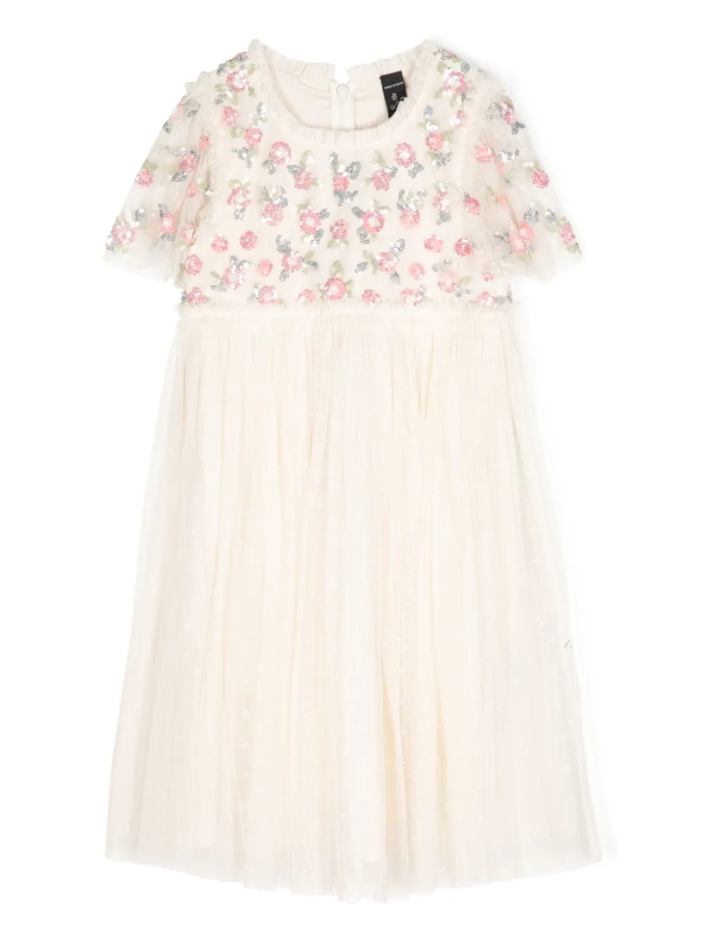 

Платье Shimmer Ditsy из тюля NEEDLE & THREAD KIDS, нейтральный