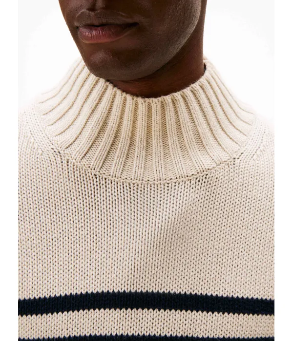 Водолазка Heritage Loose fit Tommy Hilfiger, бежевый — фото 4