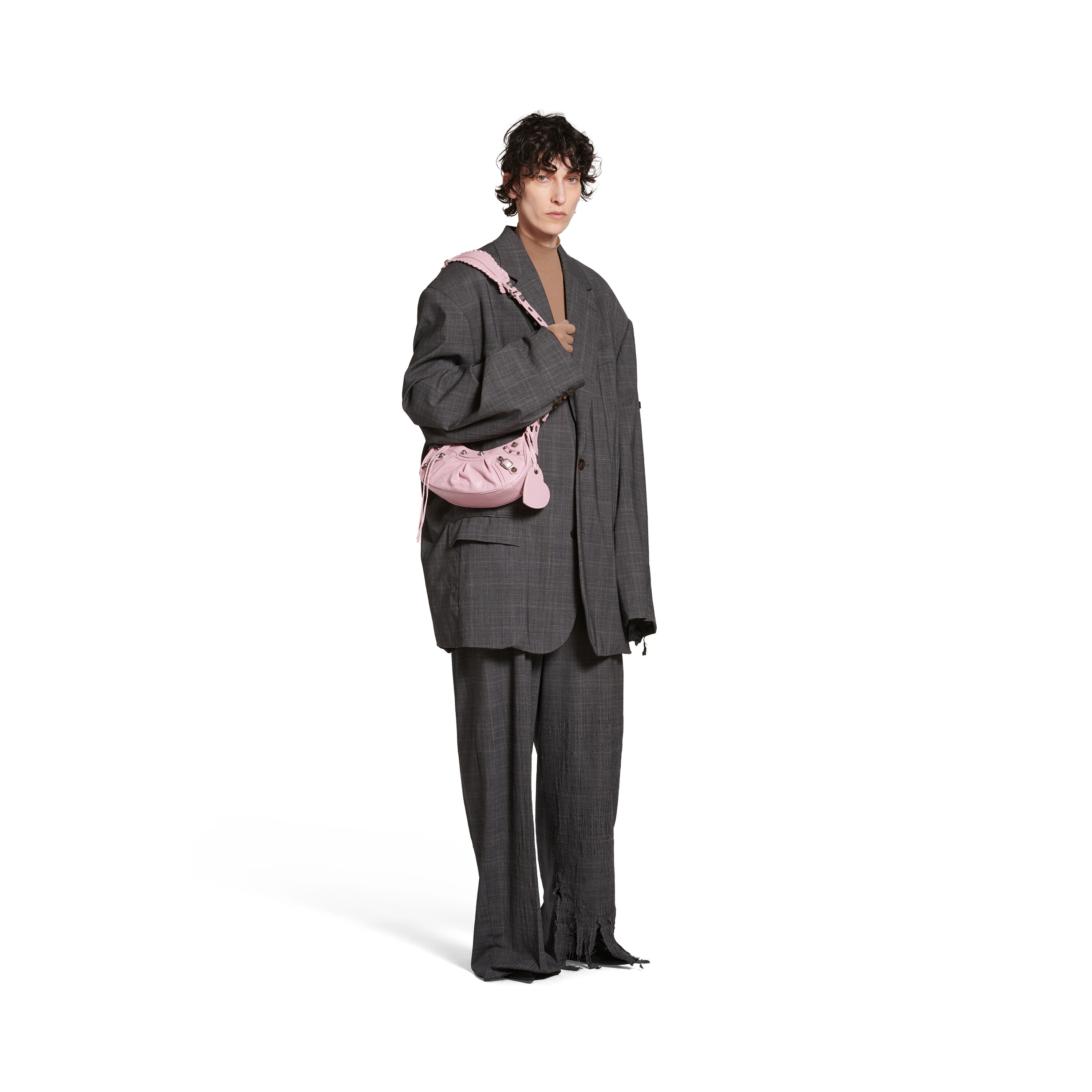 Сумка через плечо Le Cagole XS BALENCIAGA, светло-розовый — фото 3