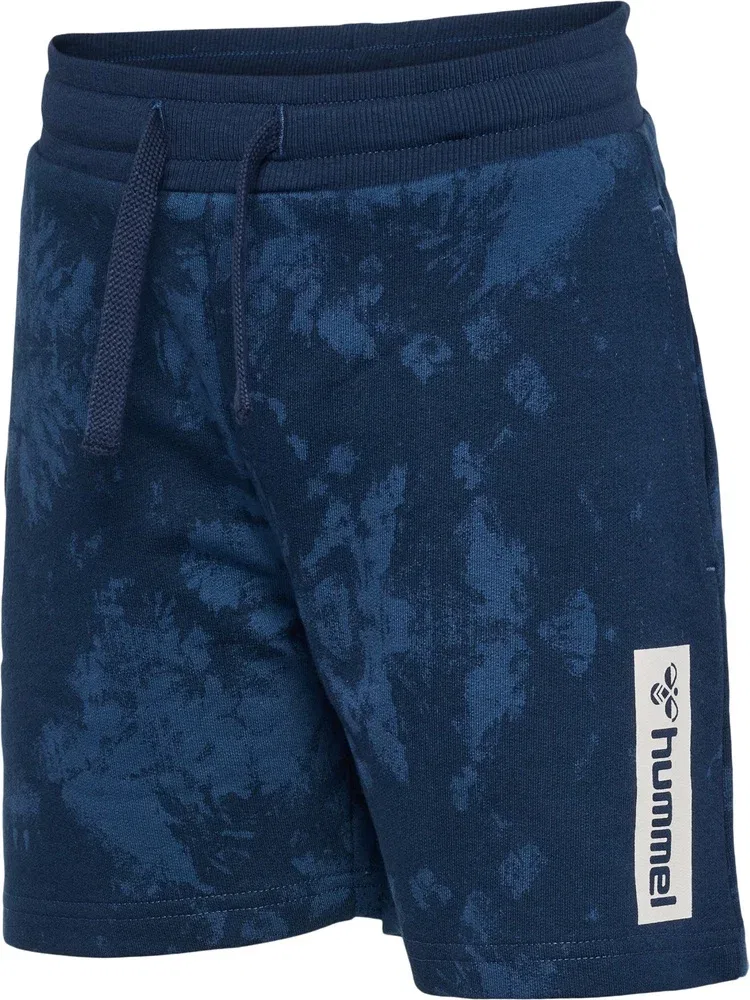 Шорты детские с принтом, Hummel, синий
