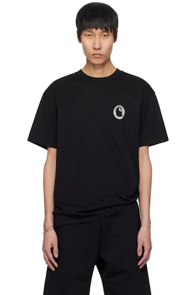 

Черная футболка с подвесками Linked Charms Carhartt Work In Progress