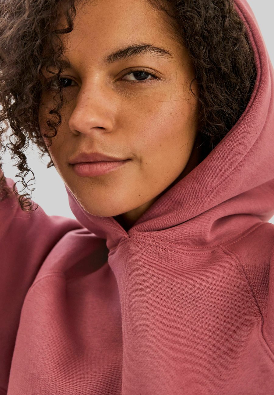 Толстовка Next HEAVYWEIGHT LONGLINE WITH SEAM DETAILING, Rose Pink/Pink — фото 3