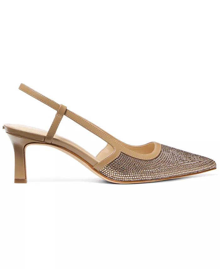 Женские туфли Alora Mid Sling Туфлиs Michael Kors, загар/бежевый — фото 2