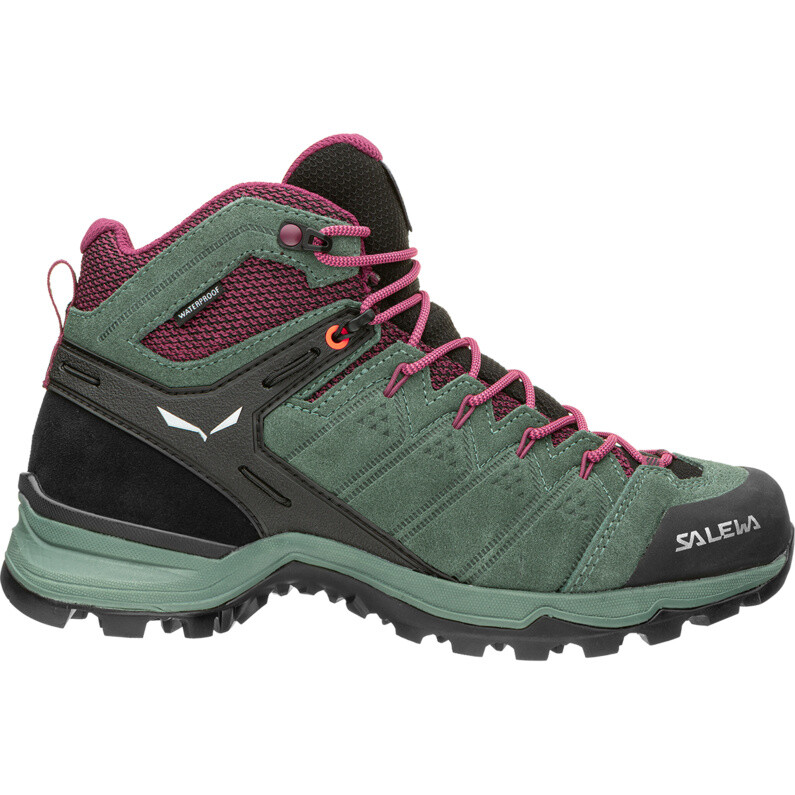 Женские туфли Alp Mate Mid WP Salewa, зеленый