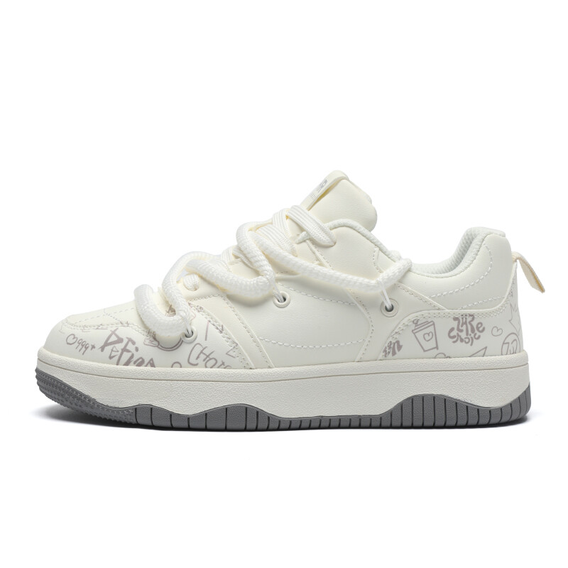 

Кроссовки ZHR Skateboarding Shoes Women's Low-top, серый