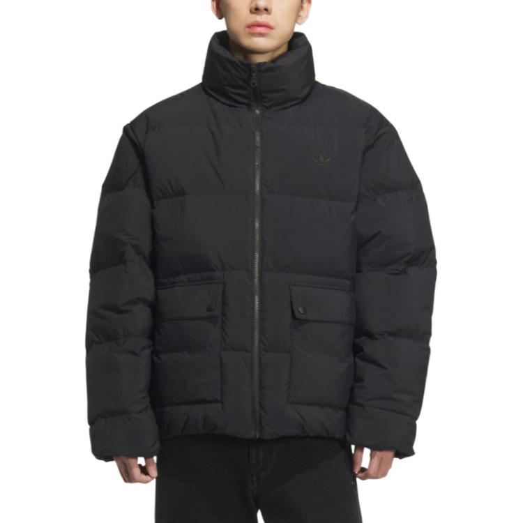 Пуховик FW25 Down Puff мужской Adidas Originals, черный — фото 3