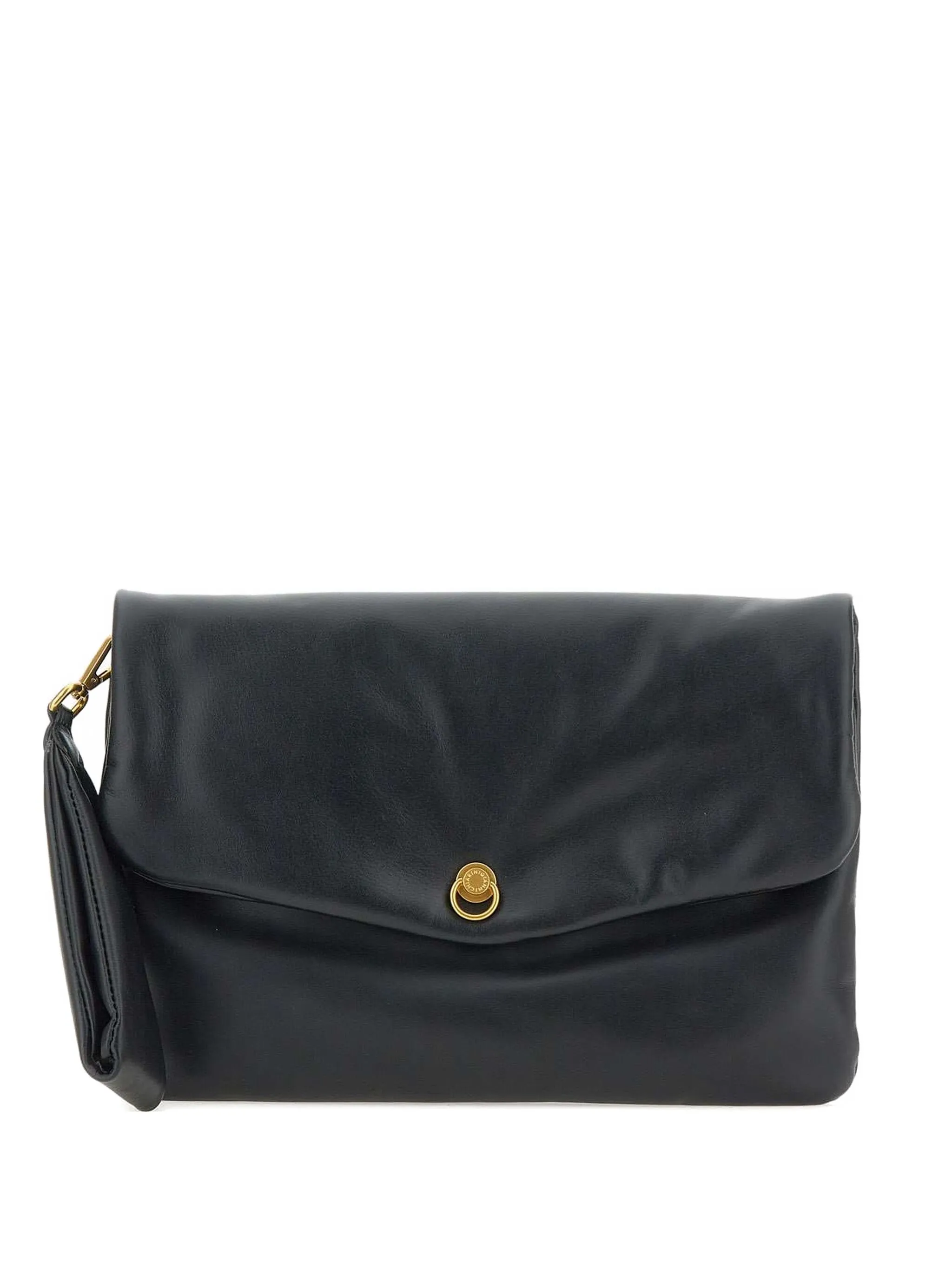 

Клатч с откидным клапаном Gianni Chiarini, черный