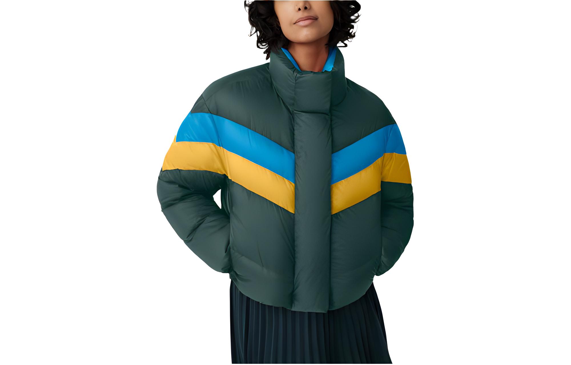 

Canada Goose Пуховик Reformation женский, Forest Green Multicolor