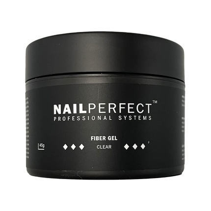 

Прозрачный гель с волокнами 45 г, Nail Perfect