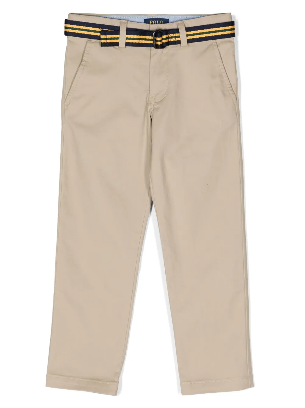 

Брюки чинос узкого кроя POLO RALPH LAUREN KIDS, нейтральный