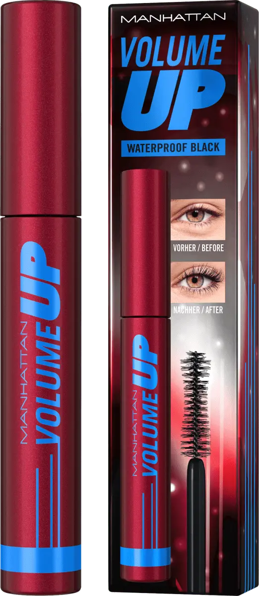 

Тушь для ресниц Volume Up 003 Водостойкая Черная 8 мл MANHATTAN Cosmetics