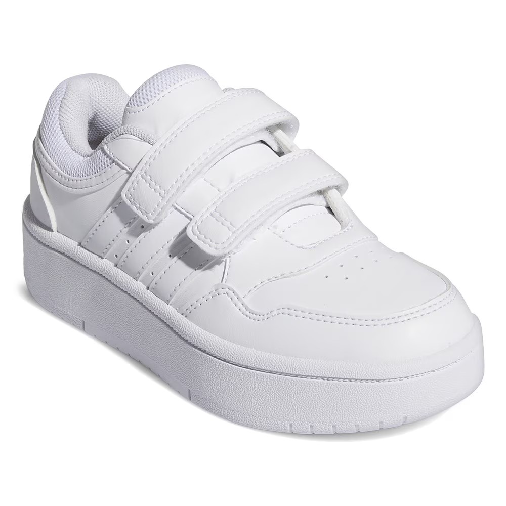 

Кроссовки Hoops 3.0 на платформе для малышей Adidas, белый