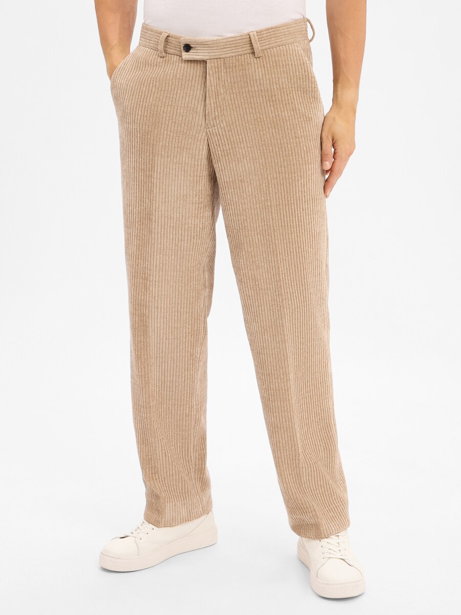 

Свободные плиссированные брюки Finshley & Harding London Ben, бежевый