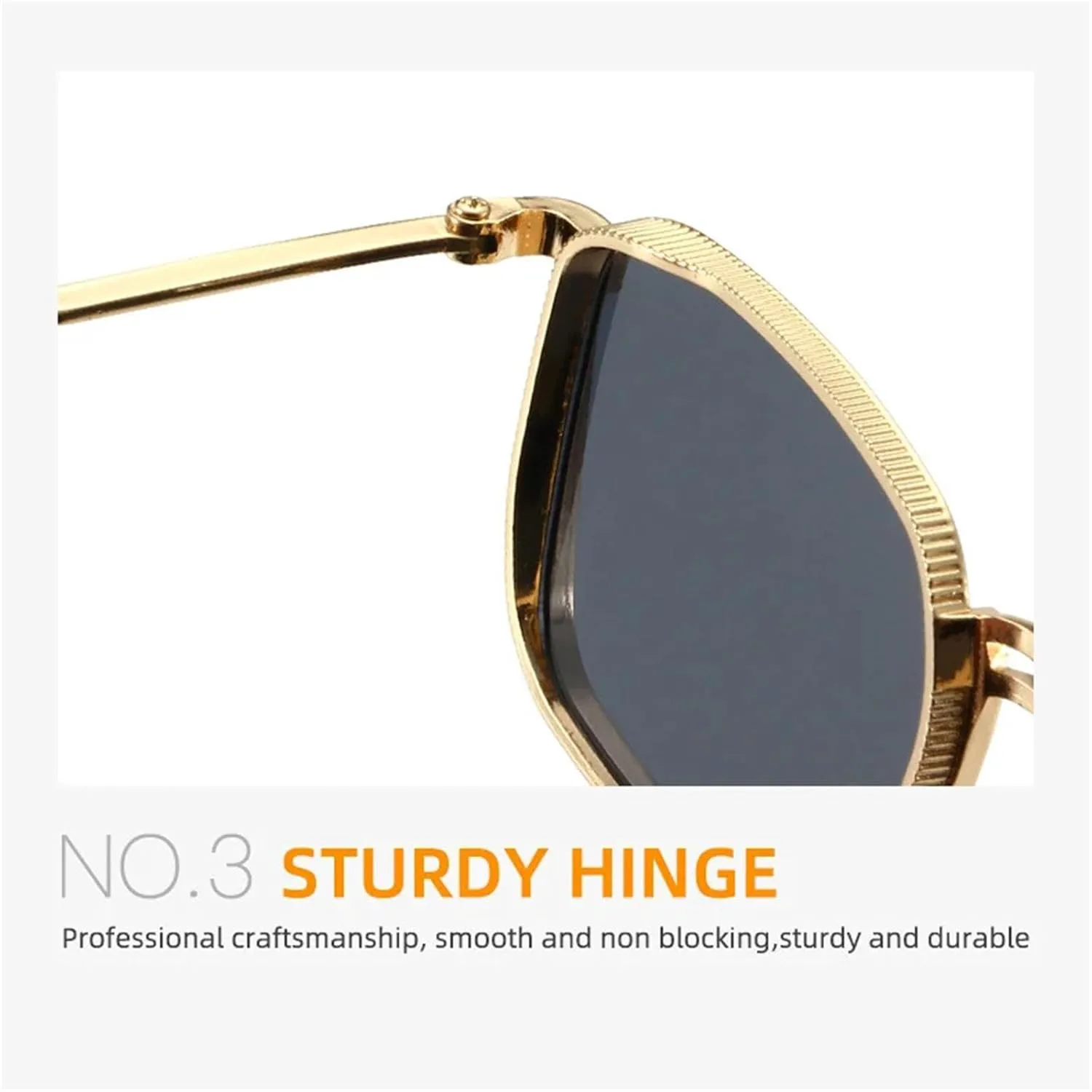 

Винтажные мужские солнцезащитные очки в металлической оправе в стиле панк, защита от УФ-излучения UV400, женские модные очки темно-зеленого цвета SZVVBKK, Gun Grey