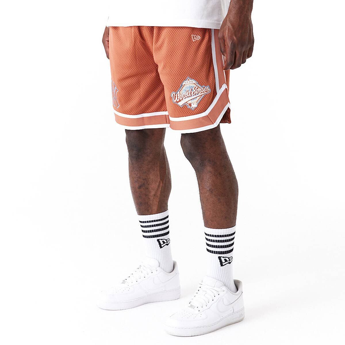 

Шорты MLB NEW YORK YANKEES WORLD SERIES MESH SHORTS New Era, цвет Braun