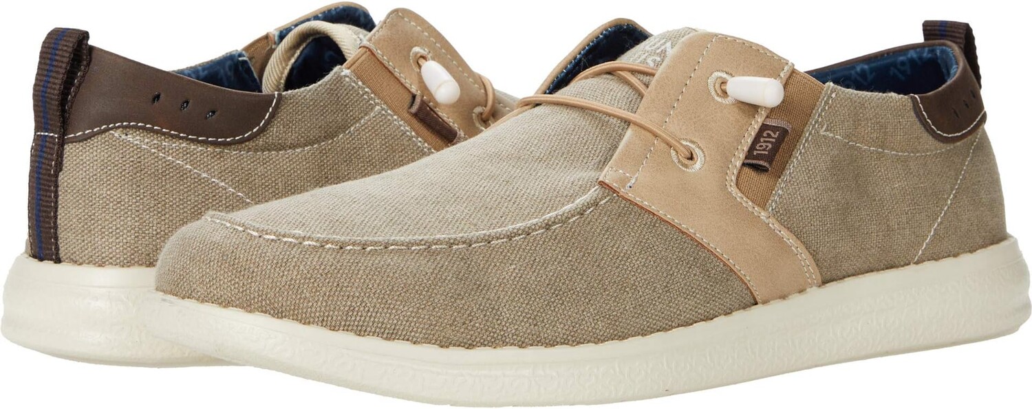 

Лоферы Brewski Moc Toe Slip-on with Elastic Bungee Nunn Bush, цвет Stone