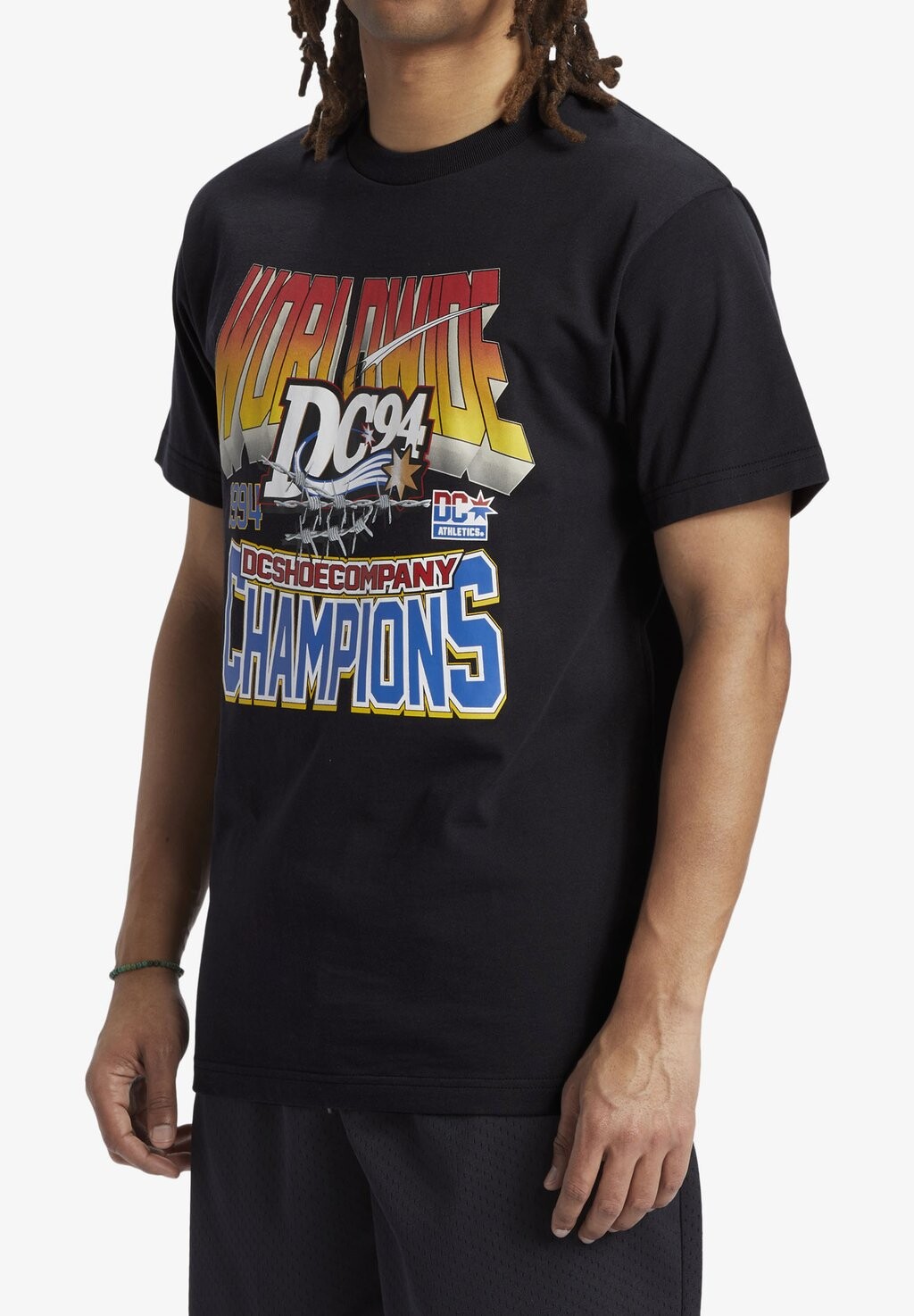 

Футболка с принтом 94 CHAMPS HSS DC Shoes, цвет black