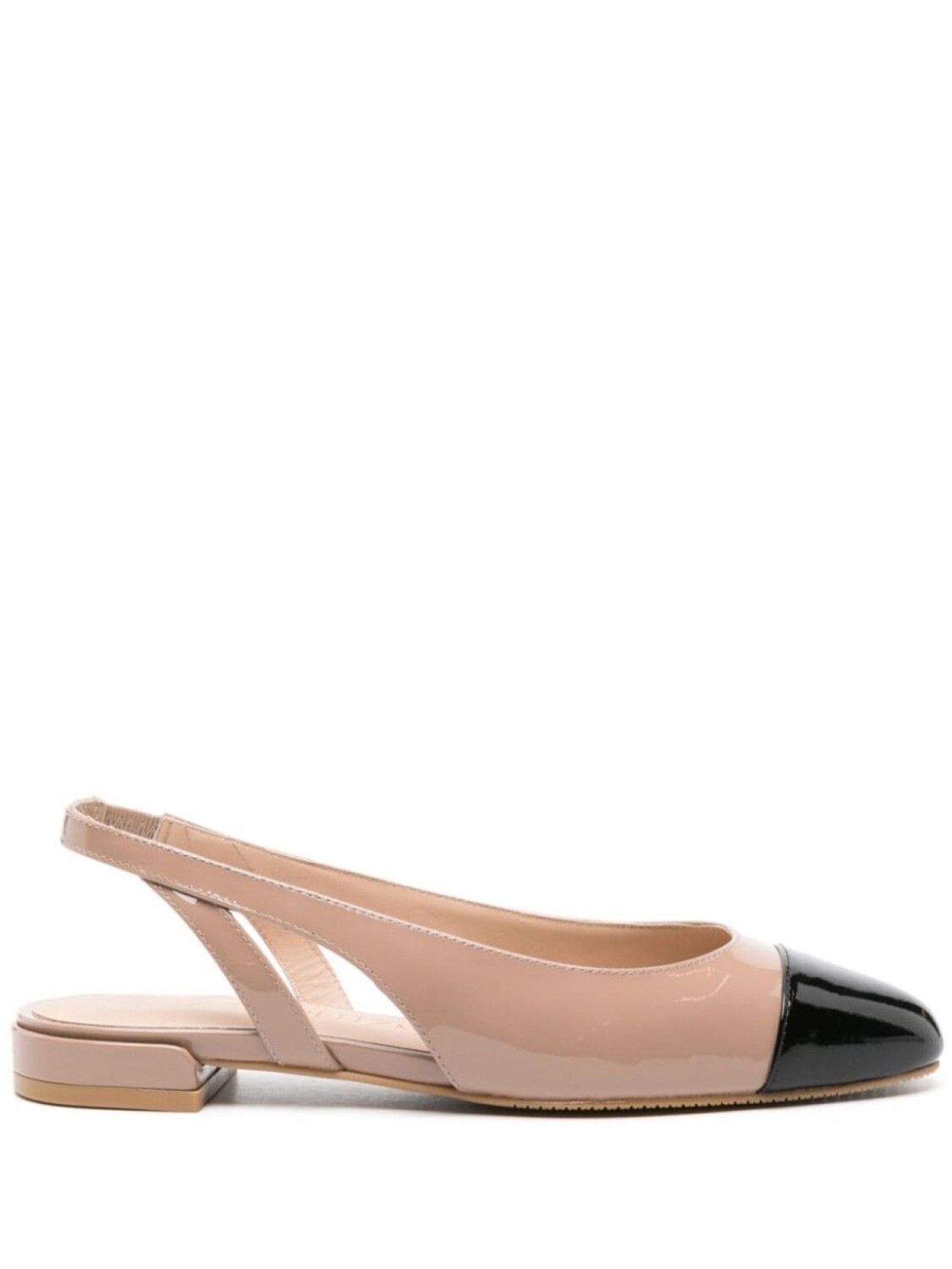 

Stuart Weitzman балетки Sleek с ремешком на пятке, черный