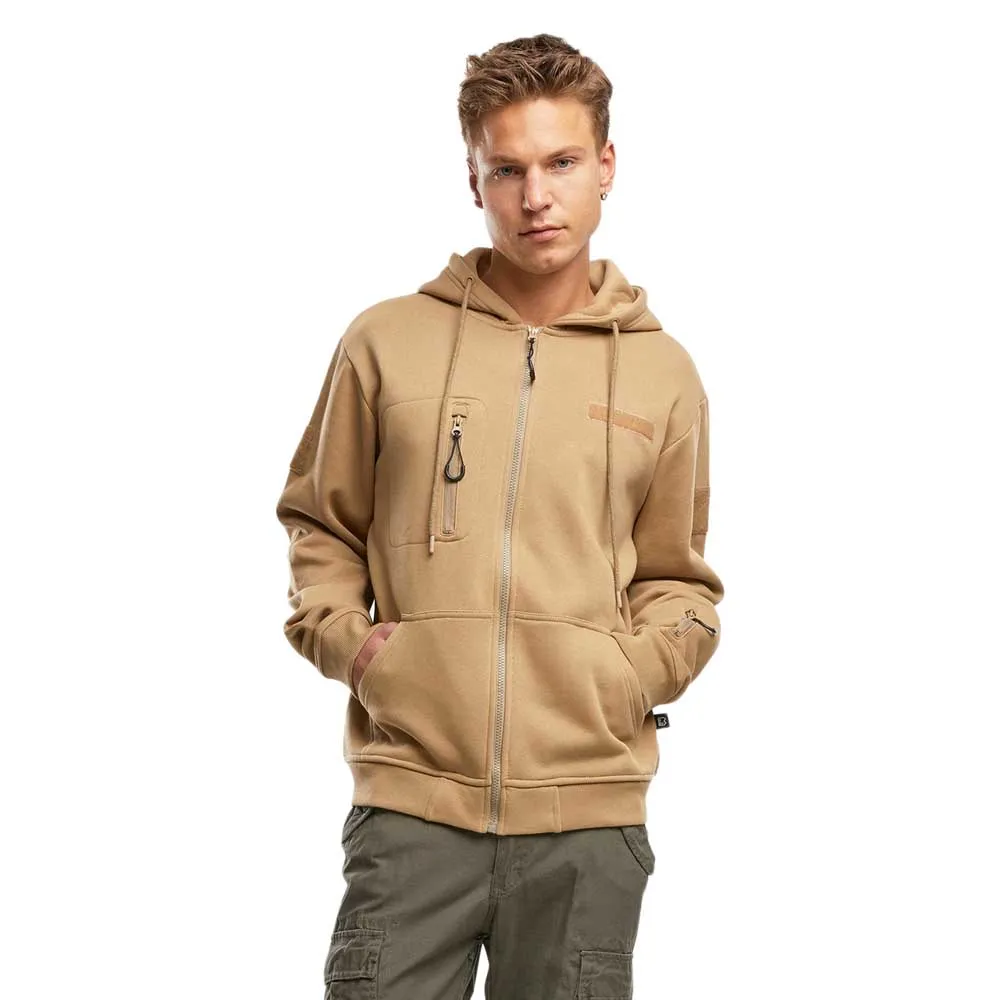 

Толстовка Brandit Tactical full zip, бежевый