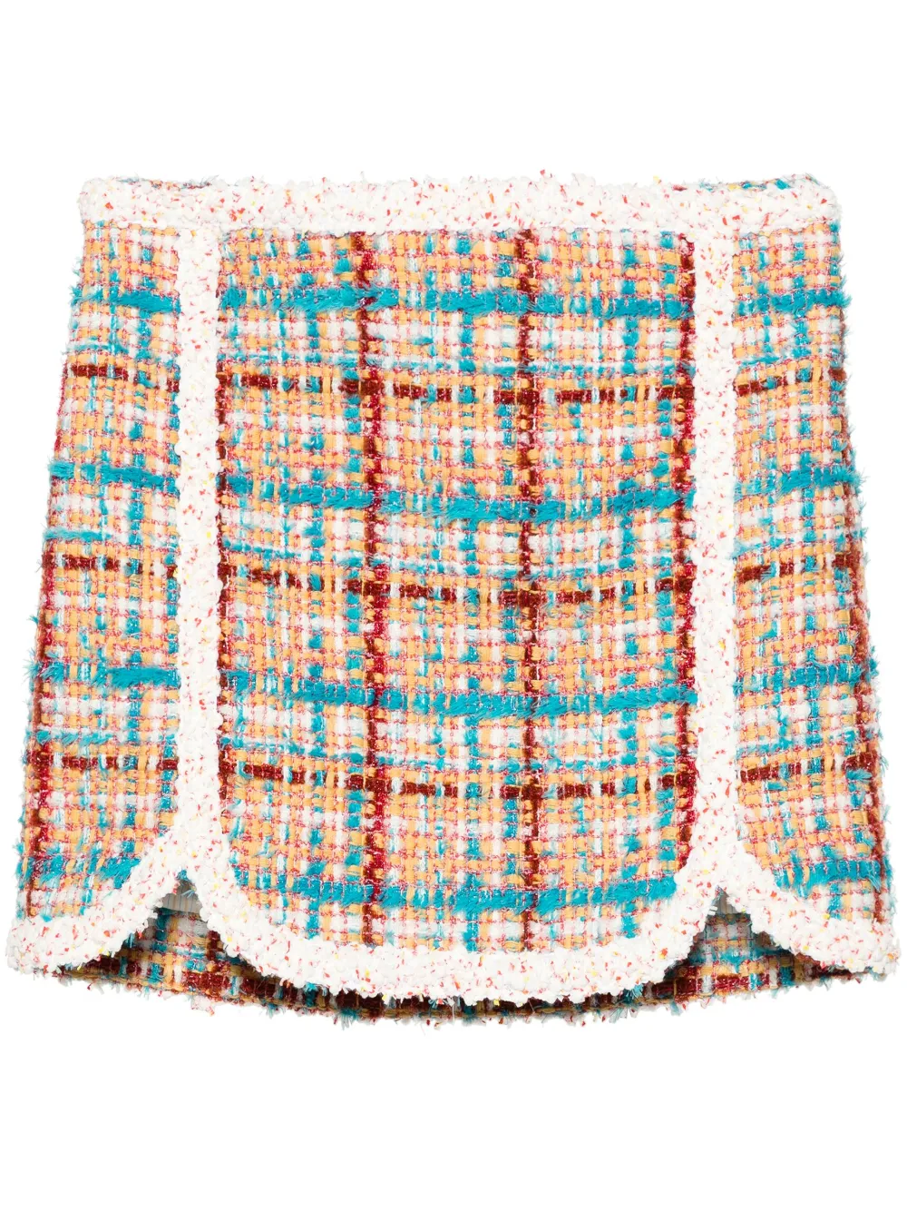 

Юбка мини Upper East Side из букле DSQUARED2, оранжевый
