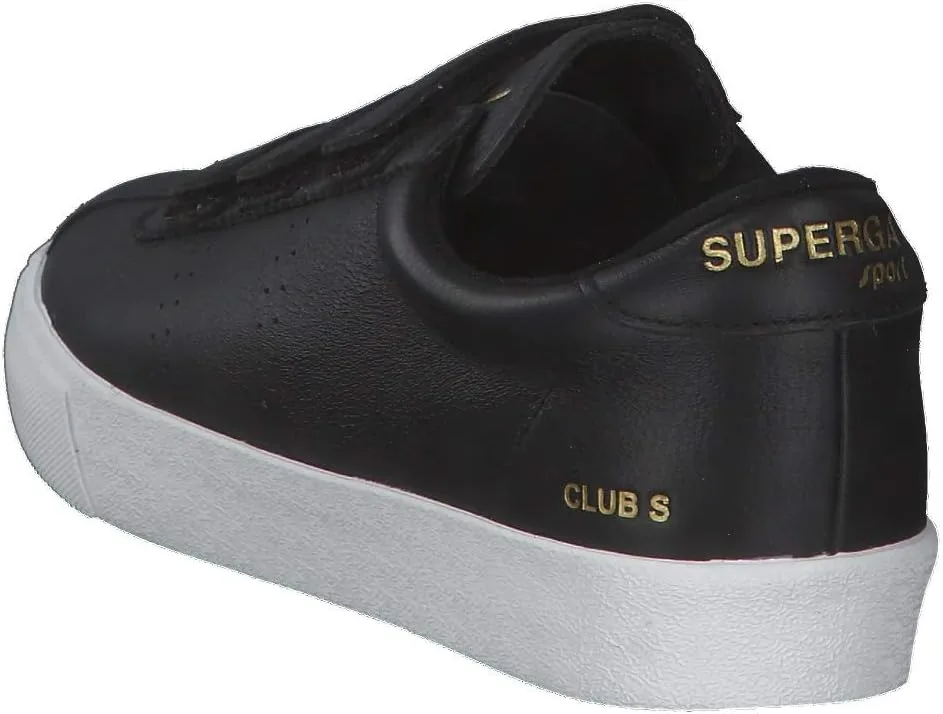 Кроссовки Superga Unisex 2870 Club S Comfort Leather Strap S51225W, черный — фото 4