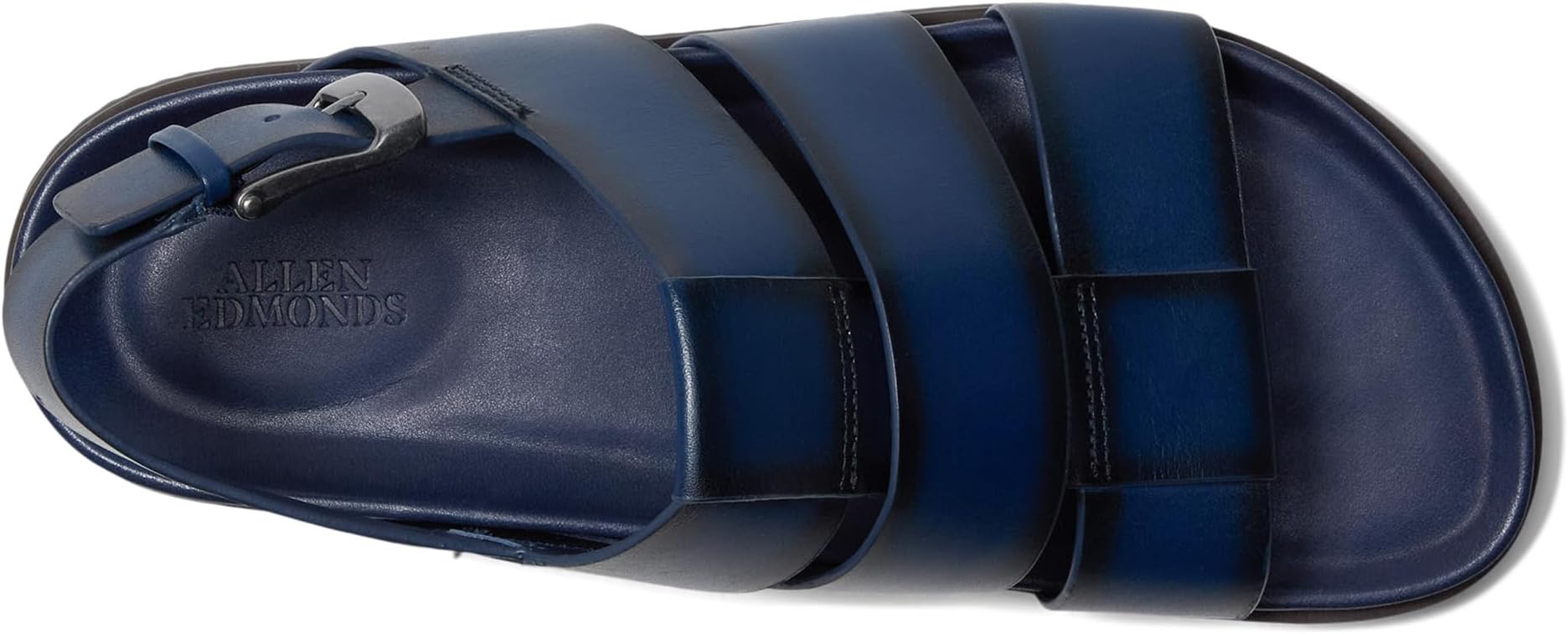 Мужские сандалии Damien Fisherman Allen Edmonds, Navy Leather — фото 2