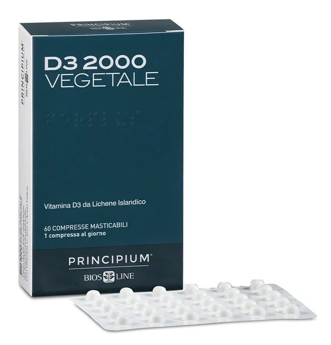 

Principium D3 2000 растительный 60 таблеток Principium By Bios Line